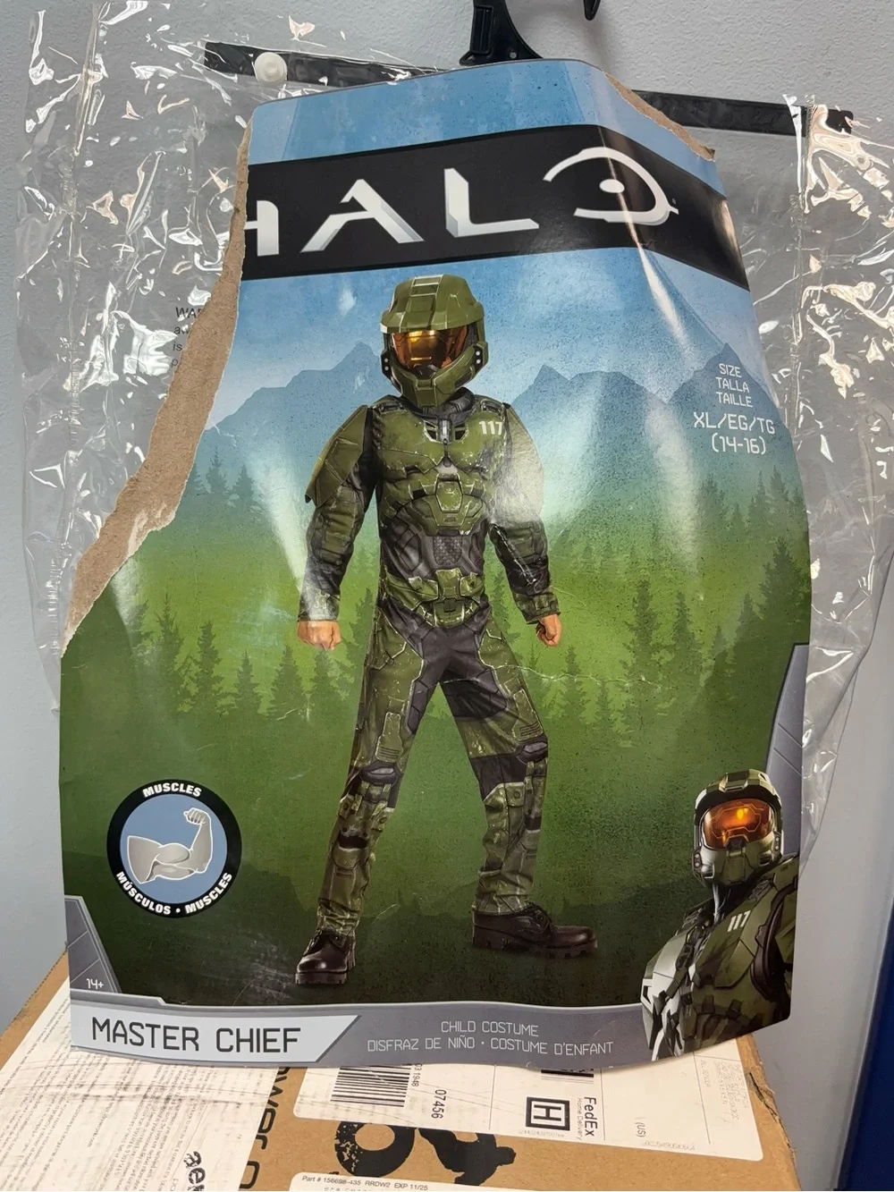Halo Master Chief Costume with Mask